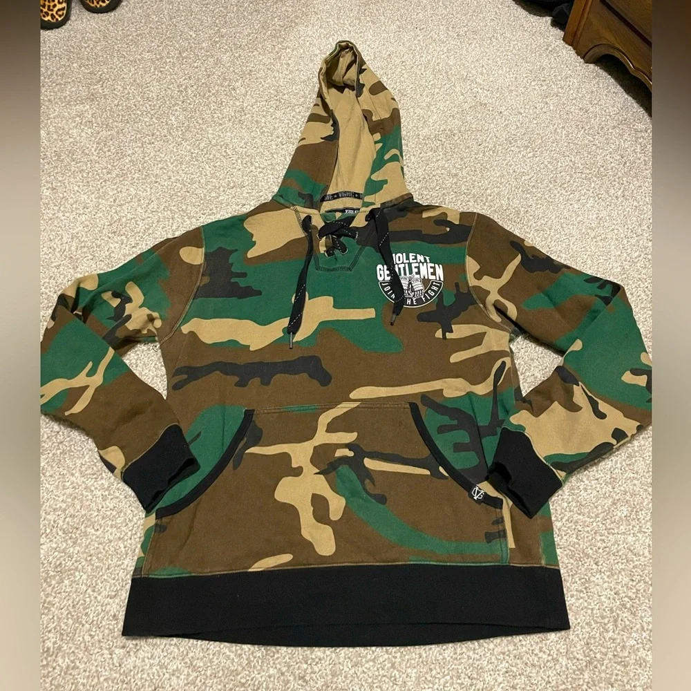 Violent Gentleman Hoodie - Picture 1 of 4